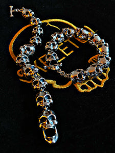 Scar skull bracelet
