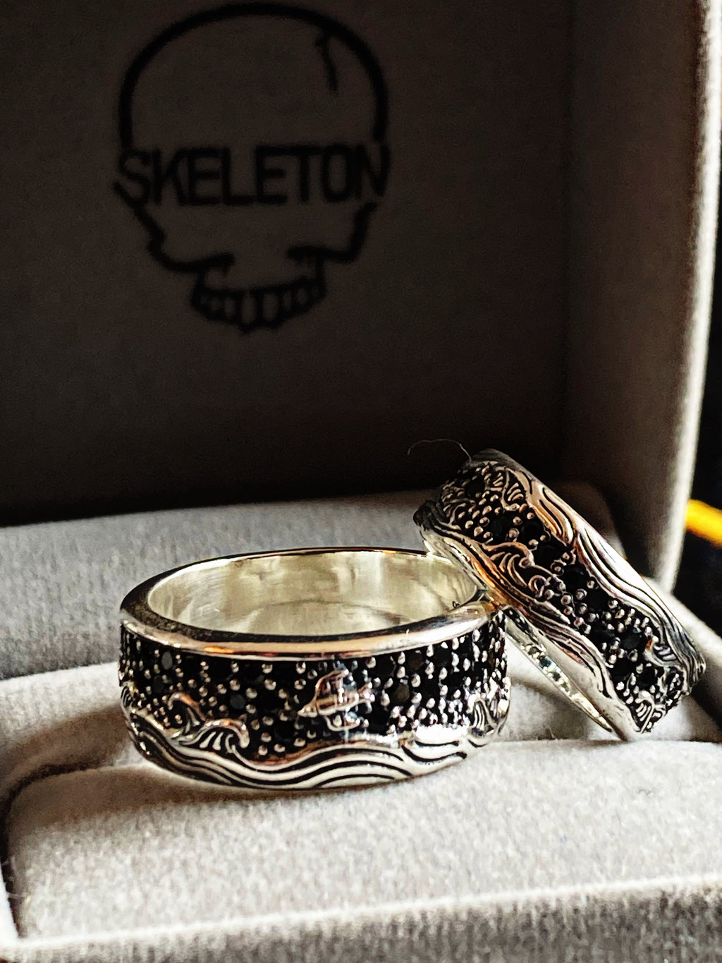 Sea Storm Ring Black