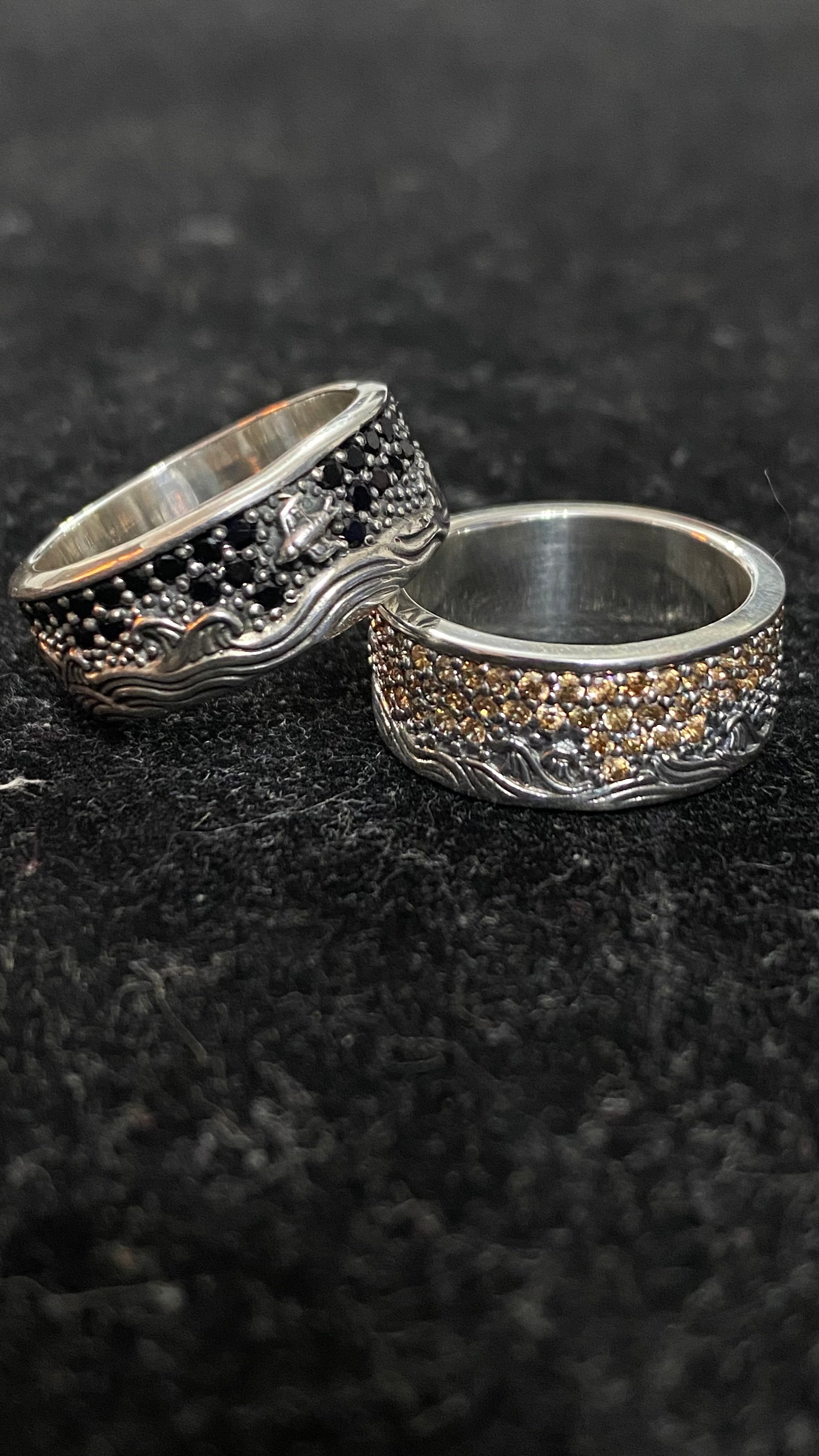 Sea Storm Ring Champagne