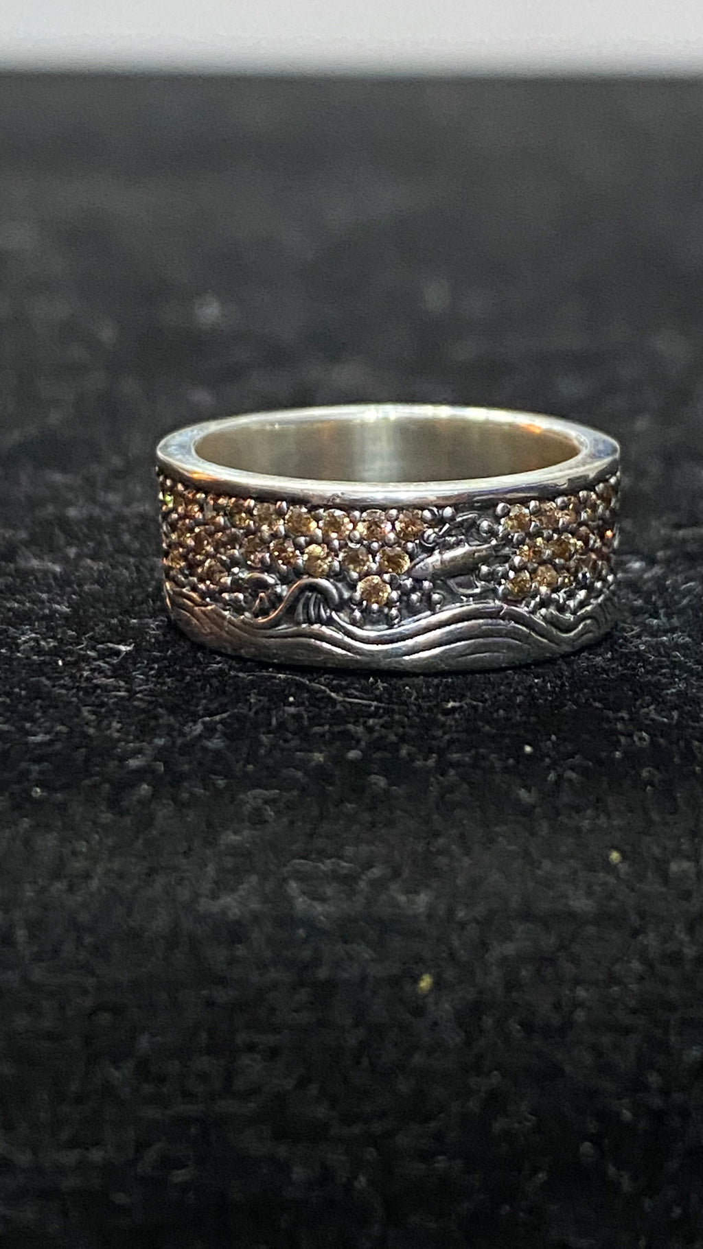 Sea Storm Ring Champagne