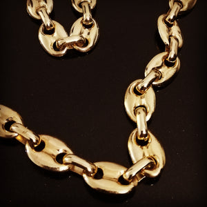 G Mane Chain  Vermeil 22K