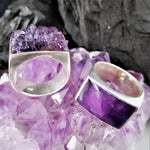 Stone Ring Amatista