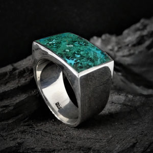 Stone Ring Crisocola